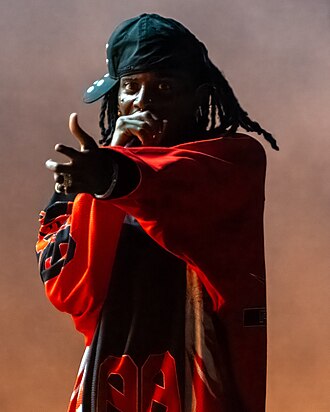 Portrait of Playboi Carti - Wild Cat personality