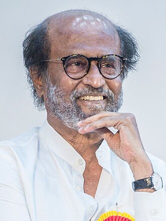 Portrait of Rajinikanth - Lion personality