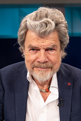 Portrait of Reinhold Messner - Mountain Goat personality