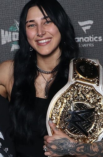 Portrait of Rhea Ripley - Cassowary personality