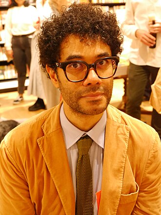 Portrait of Richard Ayoade - Owl personality