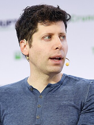 Portrait of Sam Altman - Eagle personality