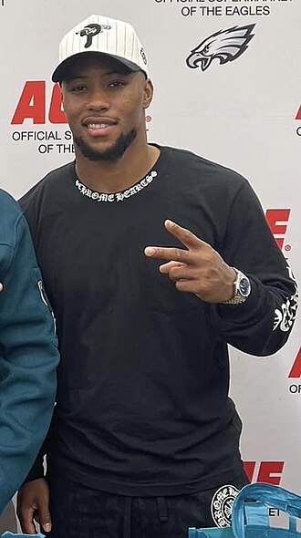 Portrait of Saquon Barkley - Lion personality