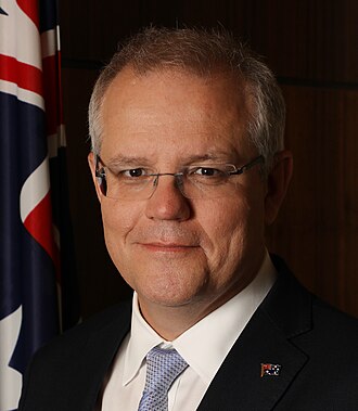 Portrait of Scott Morrison - Weasel personality
