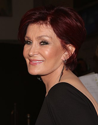 Portrait of Sharon Osbourne - Lion personality