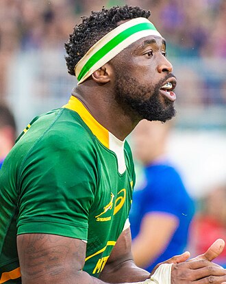 Portrait of Siya Kolisi - Lion personality