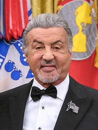 Portrait of Sylvester Stallone - Lion personality