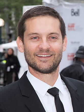 Portrait of Tobey Maguire - Snake personality