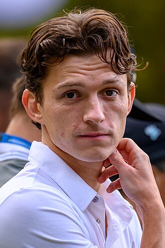 Portrait of Tom Holland - Dog personality