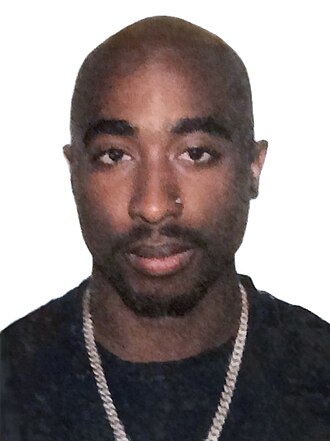 Portrait of Tupac Shakur - Lion personality