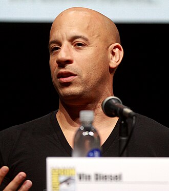 Portrait of Vin Diesel - Lion personality